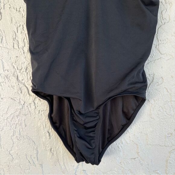 LITTLE PEIXOTO Swimsuit Girl's 16 Ivy Goldtone Strap One-Piece - Picture 4 of 8